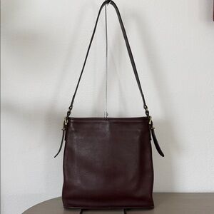 Vintage Coach Equestrian Slim Bucket Bag